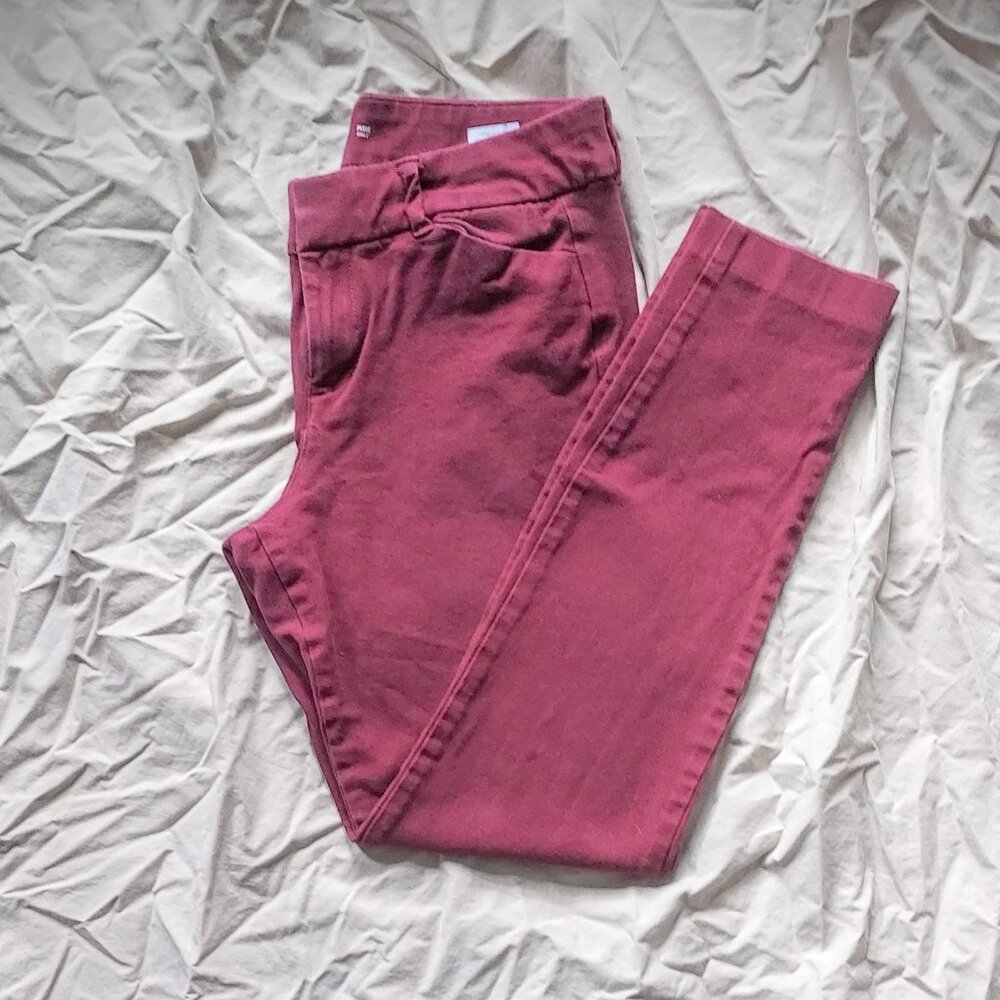 Old Navy Burgundy Pixie Ankle Pants, size 2